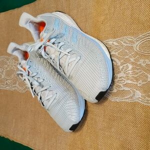 Adidas Solar Boost ST 19 Women's Running Shoes Sz 10, Light Gray/Blue